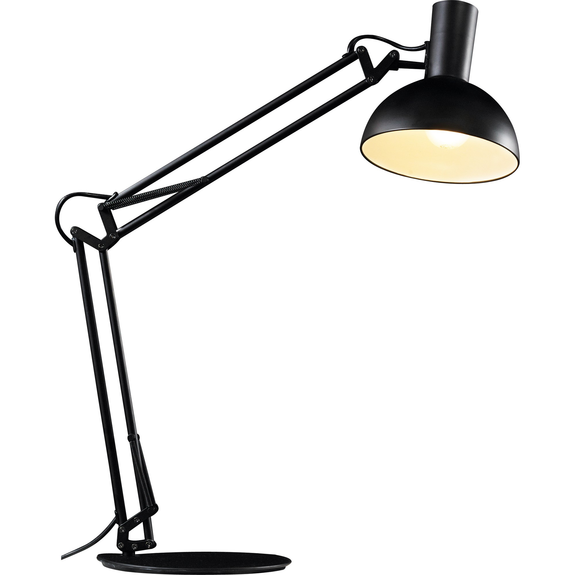 Lampe à poser Arki base en métal avec abat-jour réglable au design contemporain par Design for The People