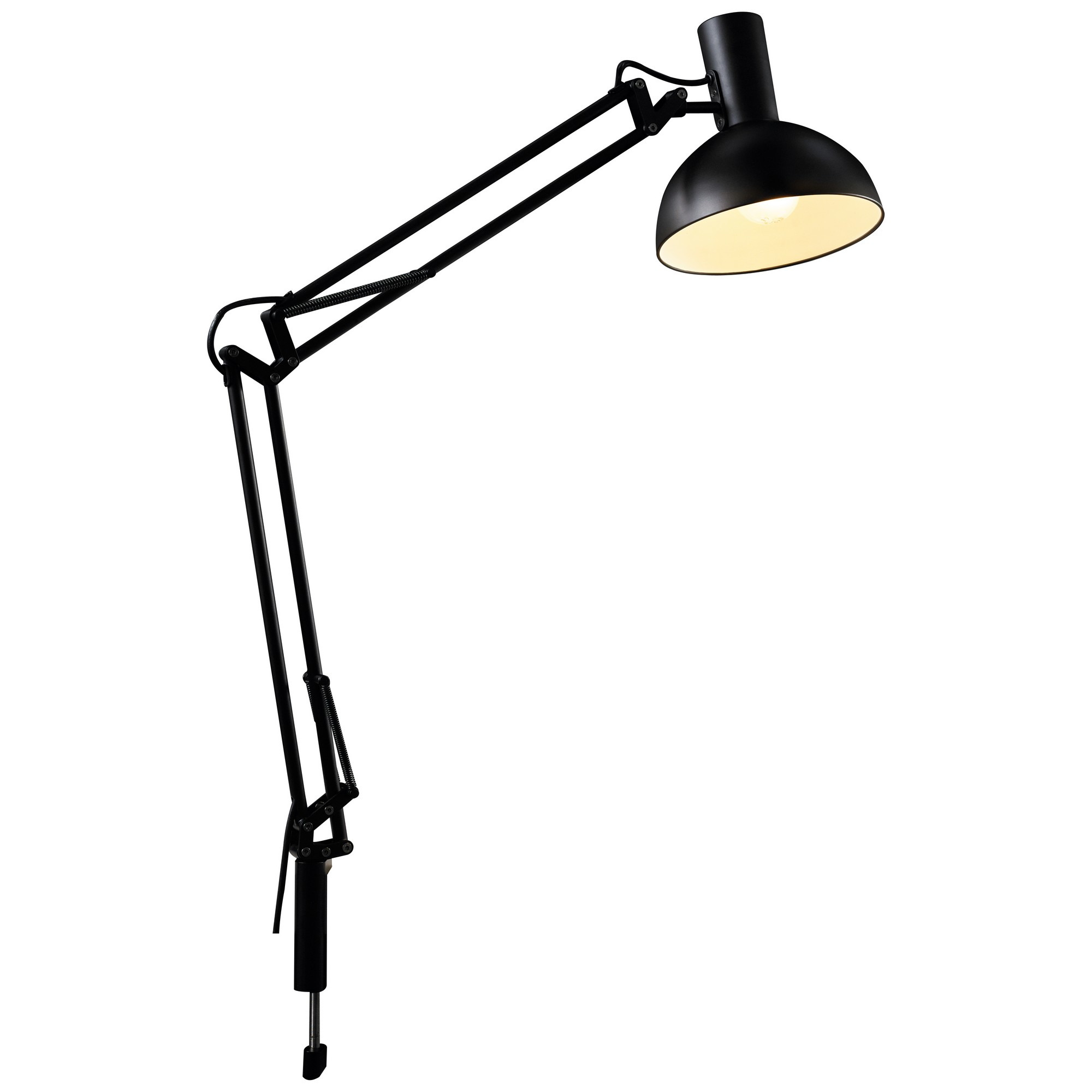 Lampe à poser Arki base en métal avec abat-jour réglable au design contemporain par Design for The People