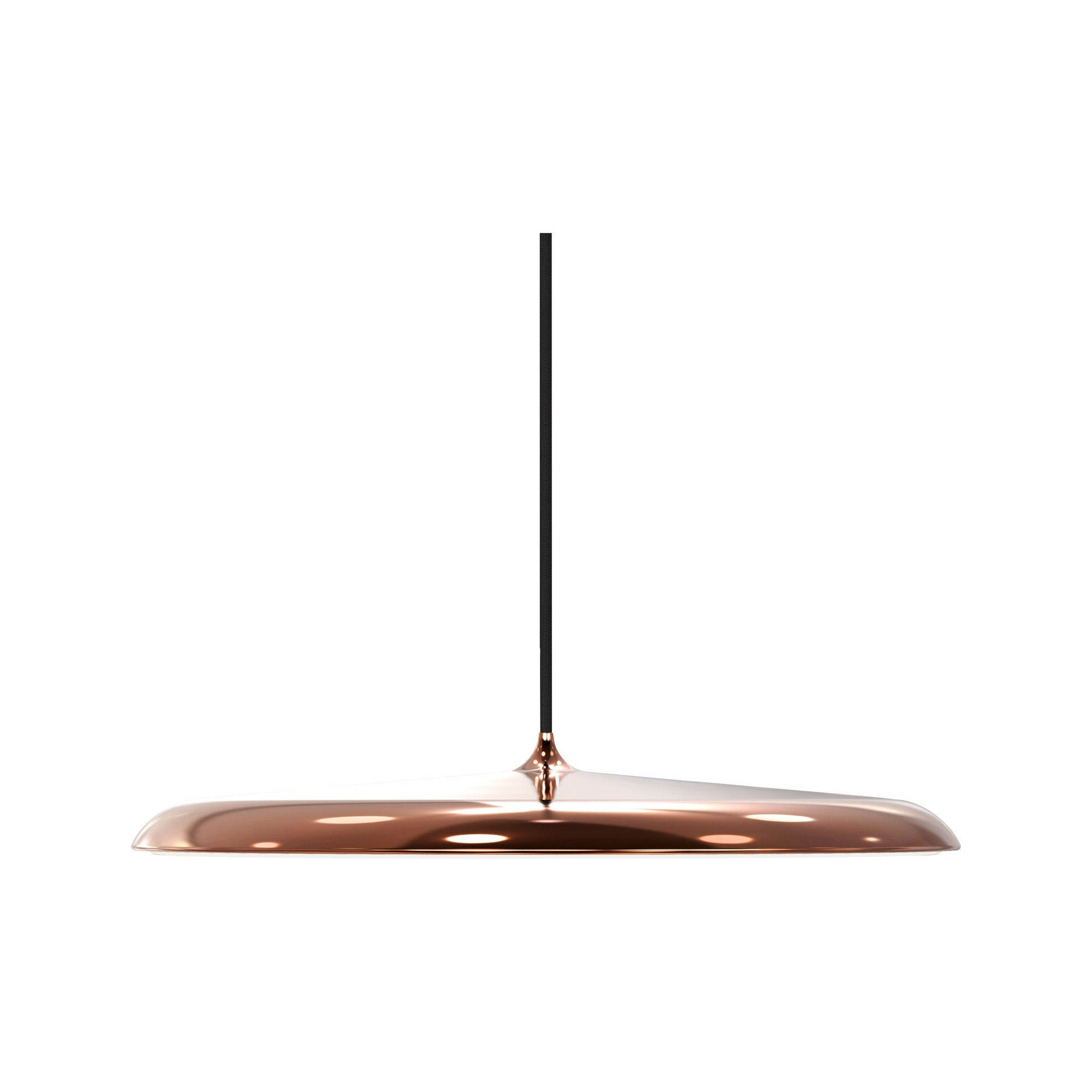 Suspension Artist en métal avec diffuseur en forme de cymbale au design contemporain par Design For the People Suspension Artist en métal avec diffuseur en forme de cymbale au design contemporain par Design For the People
