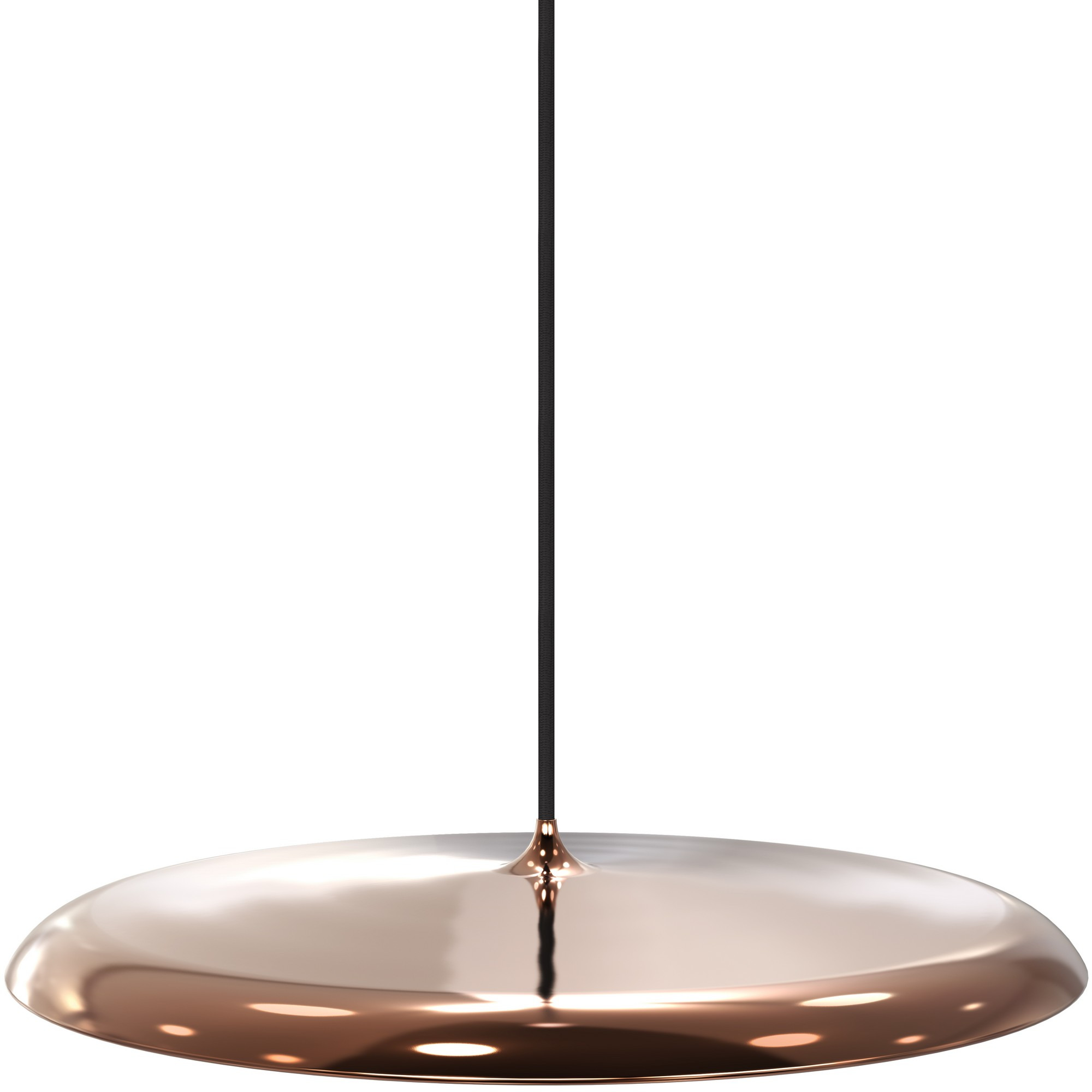 Suspension Artist en métal avec diffuseur en forme de cymbale au design contemporain par Design For the People Suspension Artist en métal avec diffuseur en forme de cymbale au design contemporain par Design For the People
