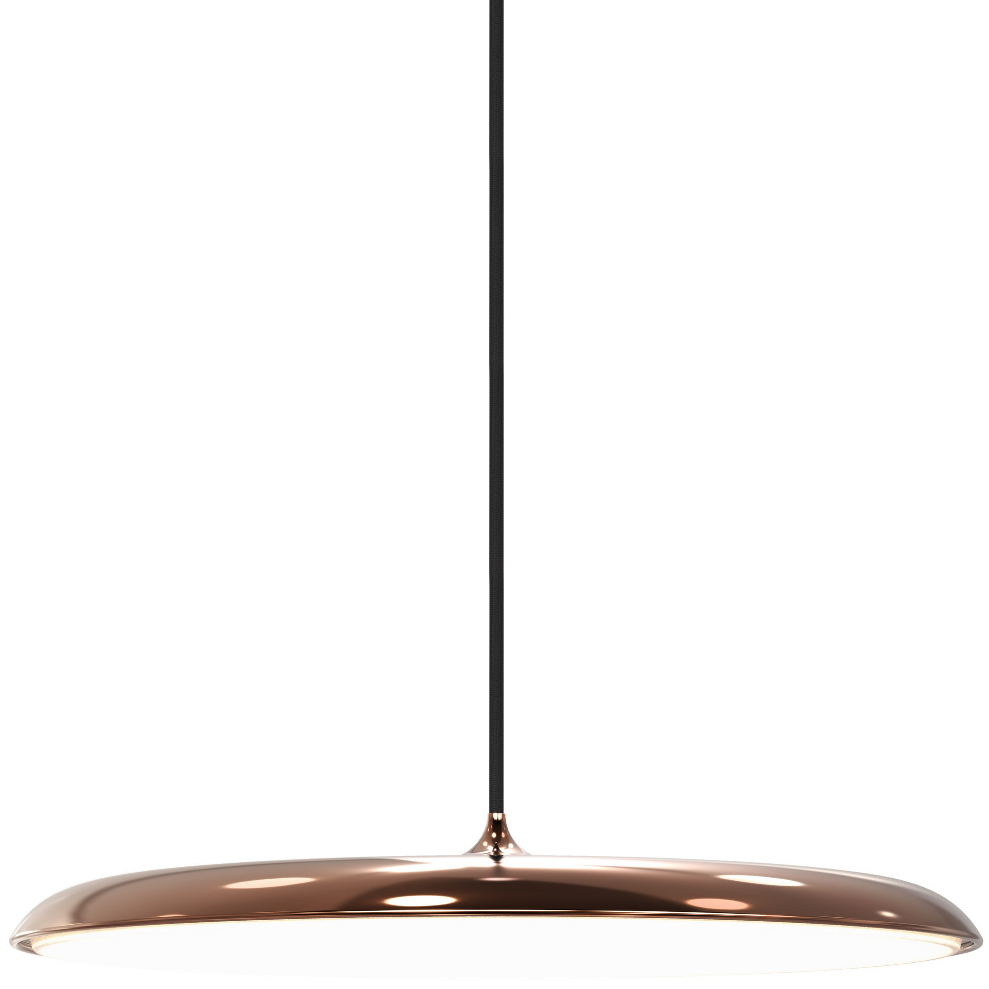 Suspension Artist en métal avec diffuseur en forme de cymbale au design contemporain par Design For the People Suspension Artist en métal avec diffuseur en forme de cymbale au design contemporain par Design For the People