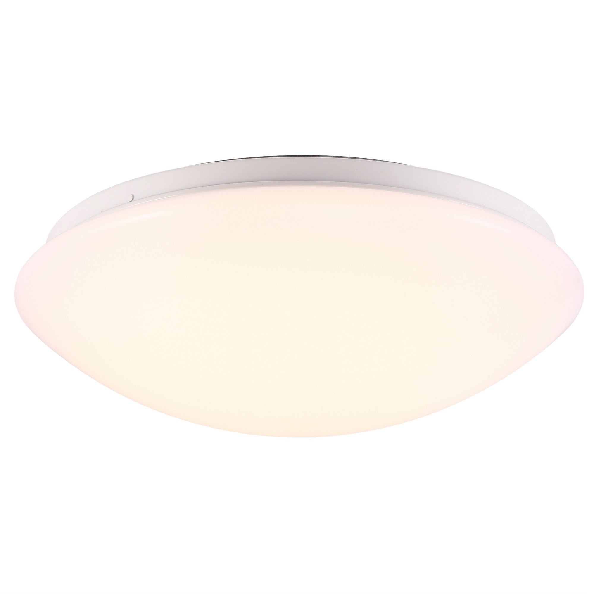 Plafonnier Ask cadre en métal avec abat-jour dépoli IP44 au design contemporain par Nordlux