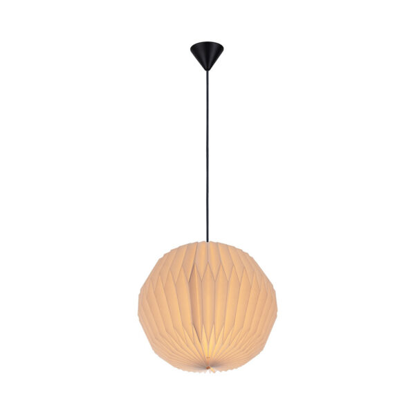 Abat-jour pour suspension Belloy en rétro plissé au design contemporain par Nordlux