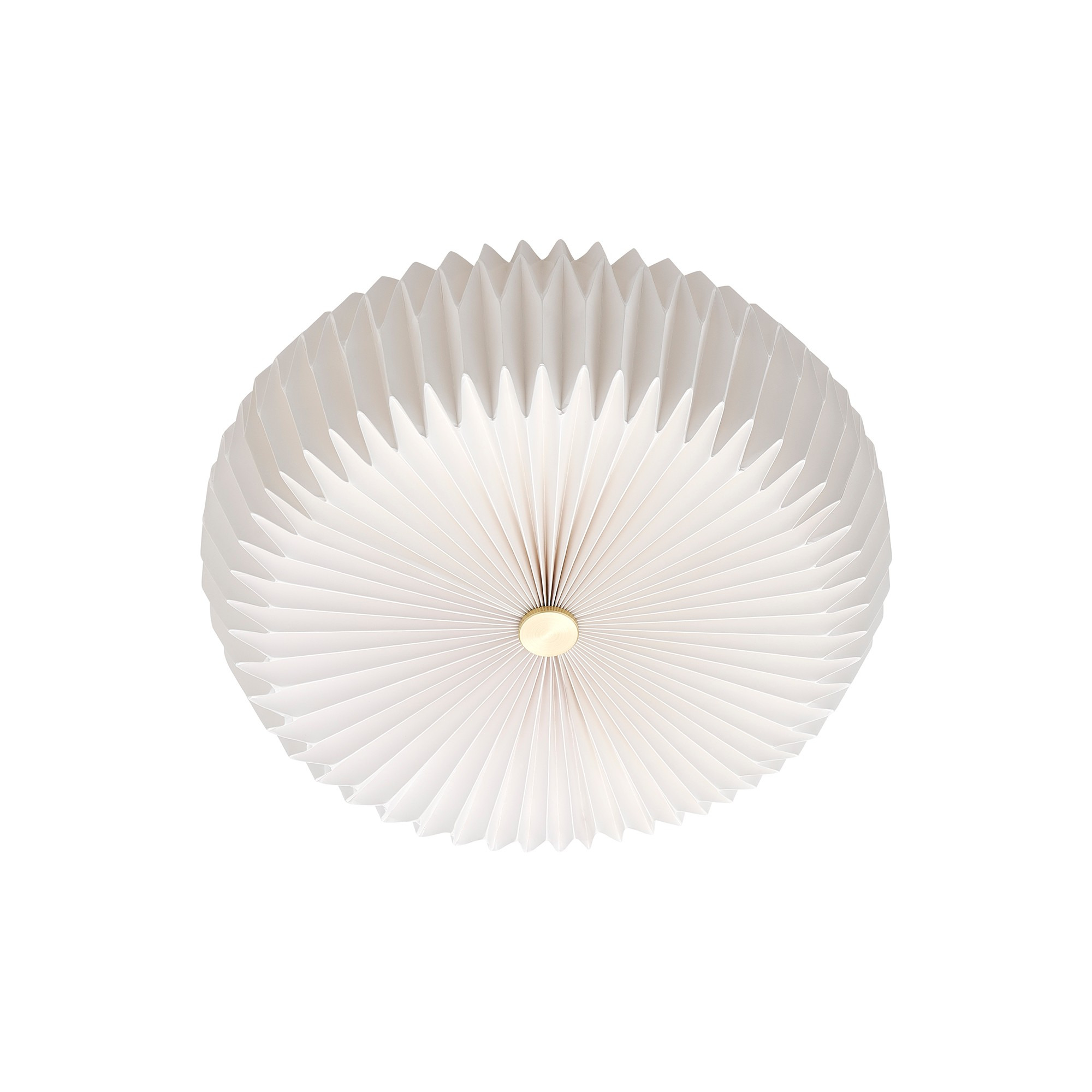 Plafonnier / Applique Belloy base en métal avec abat-jour en papier rétro plissé au design contemporain par Nordlux Plafonnier / Applique Belloy base en métal avec abat-jour en papier rétro plissé au design contemporain par Nordlux
