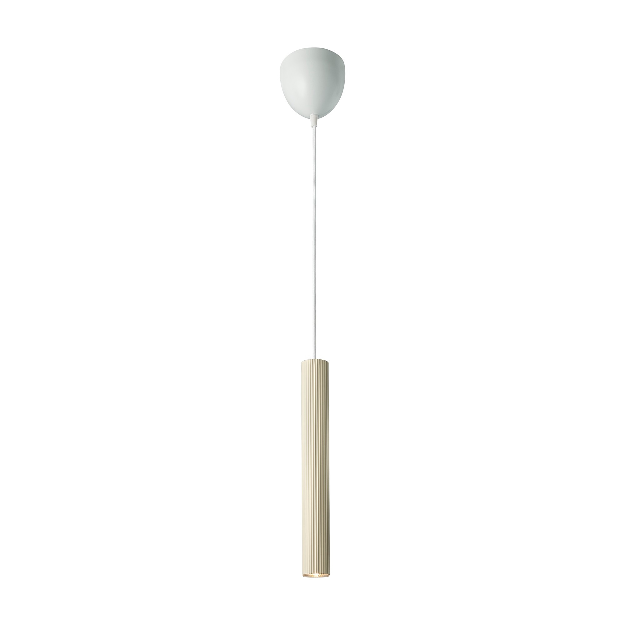 Suspension Vico cadre en métal avec abat-jour en tube épuré au design scandinave par Nordlux