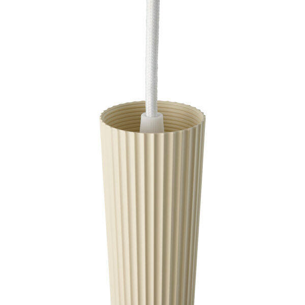 Suspension Vico cadre en métal avec abat-jour en tube épuré au design scandinave par Nordlux