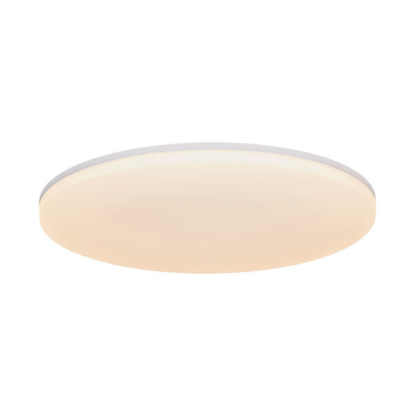 Plafonnier Vic structure en plastique avec module LED intégré au design contemporain par Nordlux