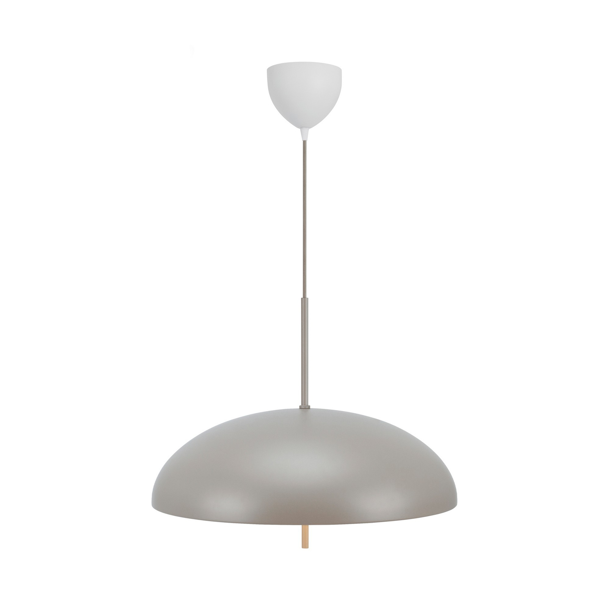 Suspension Versale cadre en métal avec abat-jour demi rond au design scandinave par Design For the People