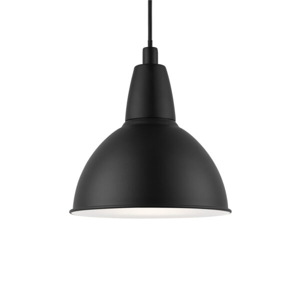 Suspension Trude base en métal avec abat-jour rétro au design industriel par Nordlux