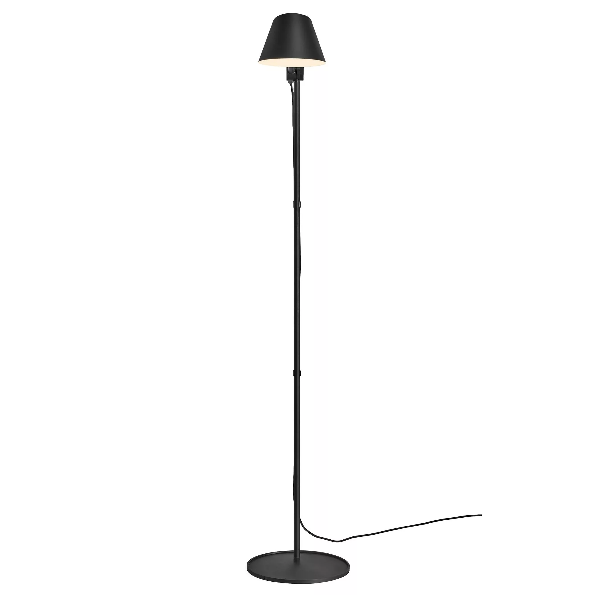 Lampadaire Stay cadre en aluminium avec abat-jour angulaire au design contemporain par Nordlux