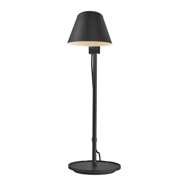 Lampe à poser Stay cadre en aluminium avec abat-jour angulaire au design contemporain par Design for The People