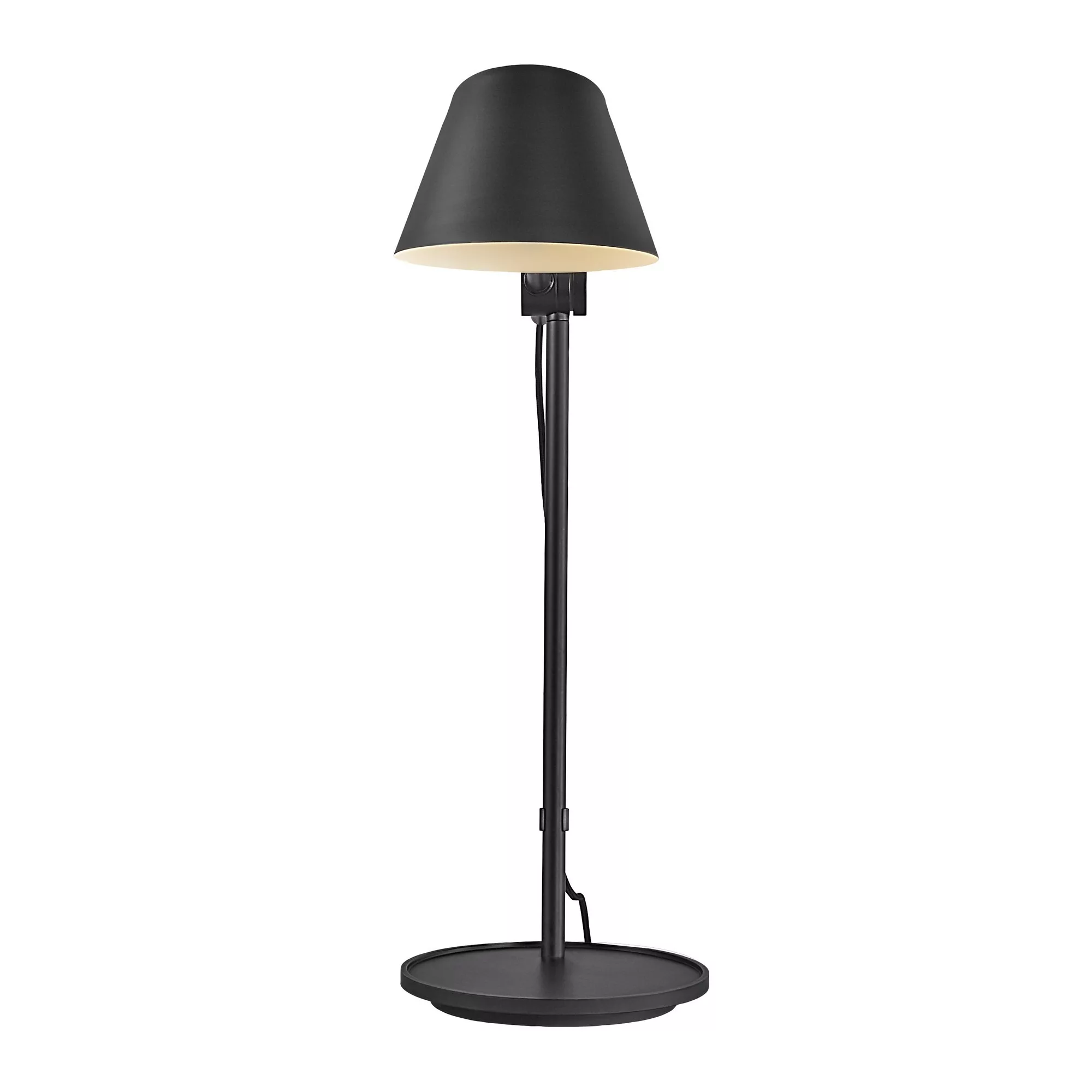 Lampe à poser Stay cadre en aluminium avec abat-jour angulaire au design contemporain par Design for The People
