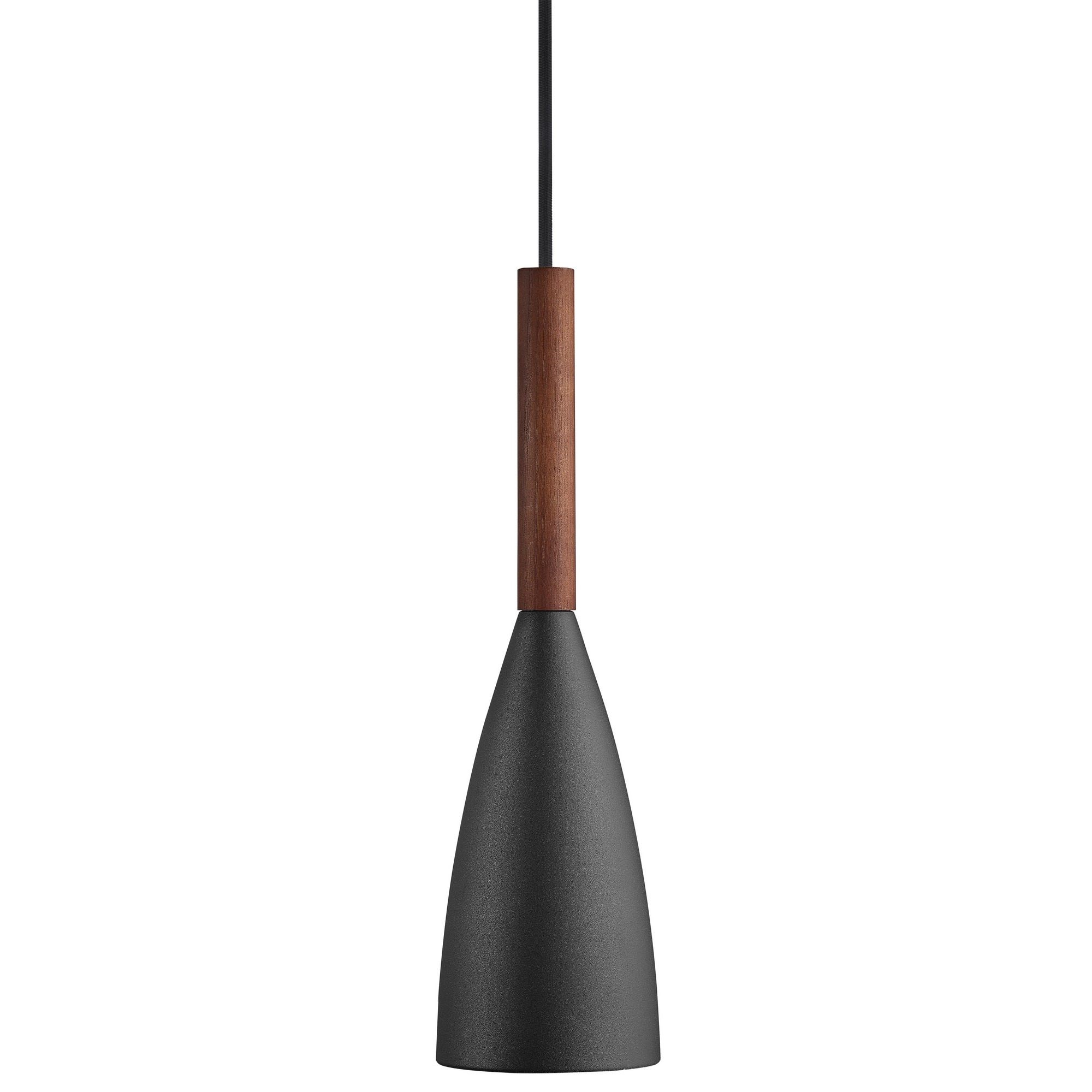 Suspension Pure base en métal avec bouton marche - arrêt sur l'abat-jour au design contemporain par Design for The People