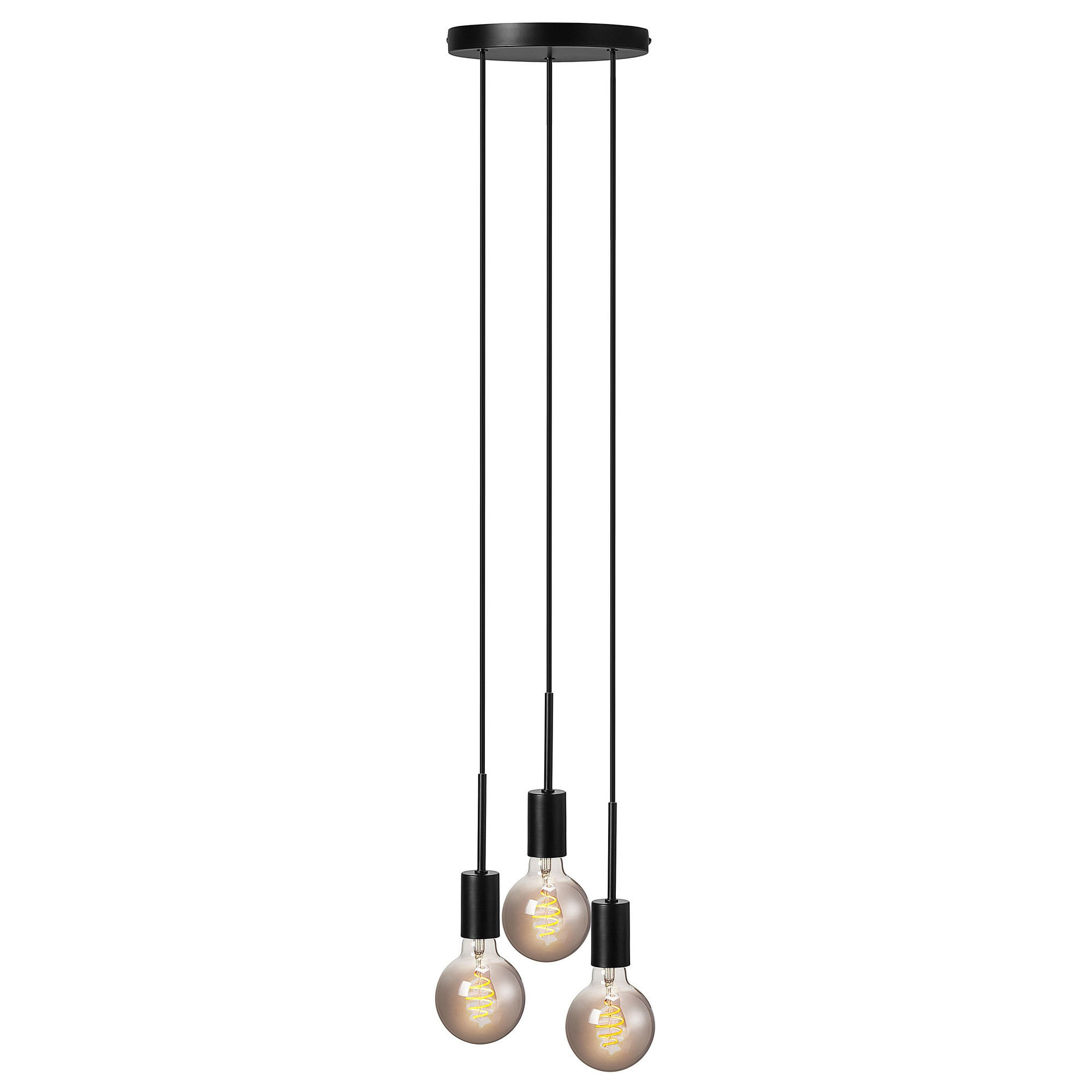 Suspension Paco en métal avec abat-jour tubulaire pour ampoule décorative au design industriel par Nordlux Suspension Paco en métal avec abat-jour tubulaire pour ampoule décorative au design industriel par Nordlux