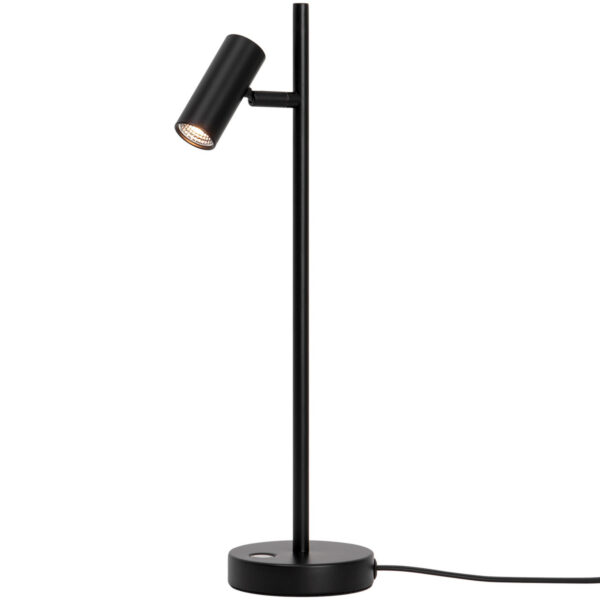Lampe à poser Omari cadre en métal avec abat-jour orientable au design contemporain par Nordlux