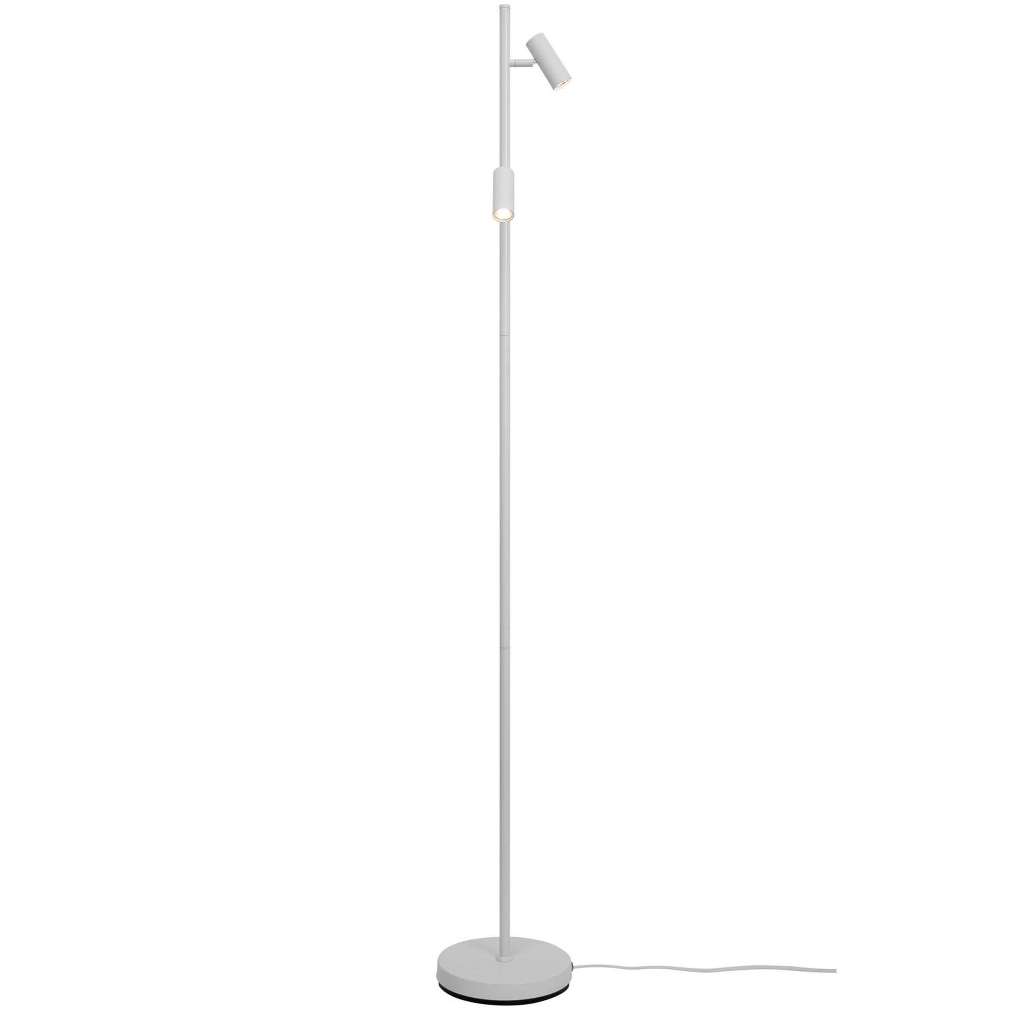 Lampadaire Omari cadre en métal avec abat-jour orientable au design contemporain par Nordlux Lampadaire Omari cadre en métal avec abat-jour orientable au design contemporain par Nordlux