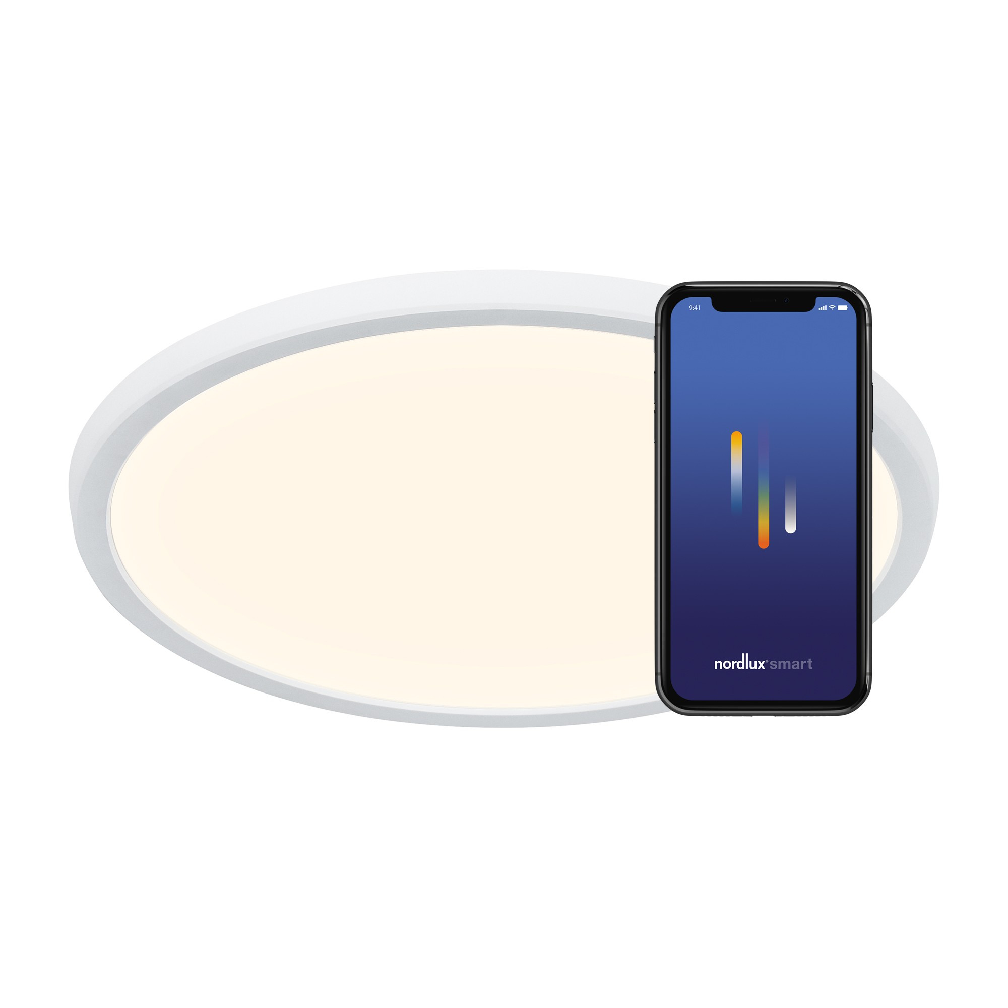 Plafonnier Oja Smart au design contemporain par Nordlux Plafonnier Oja Smart au design contemporain par Nordlux