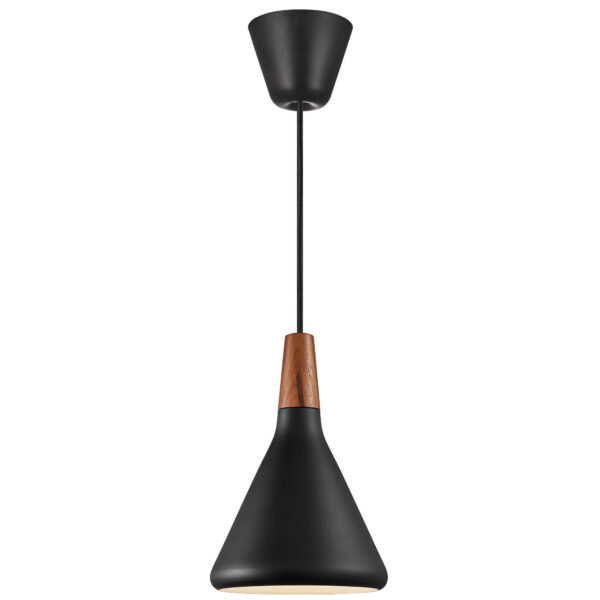 Suspension Nori métal et bois au design contemporain par Design For the People
