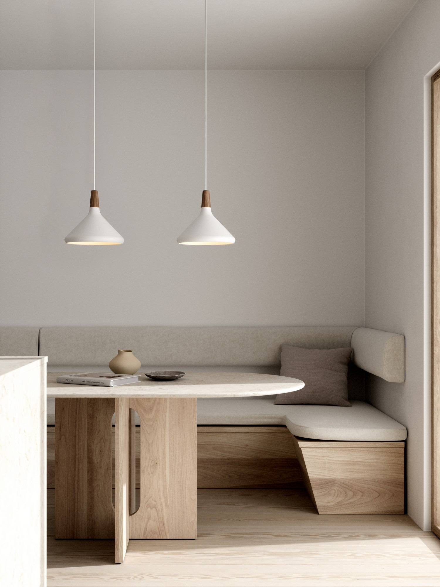 Suspension Nori métal et bois au design contemporain par Design For the People Suspension Nori métal et bois au design contemporain par Design For the People