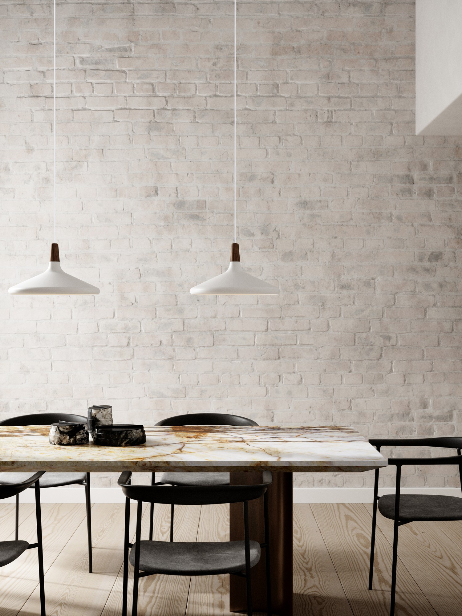 Suspension Nori métal et bois au design contemporain par Design For the People Suspension Nori métal et bois au design contemporain par Design For the People