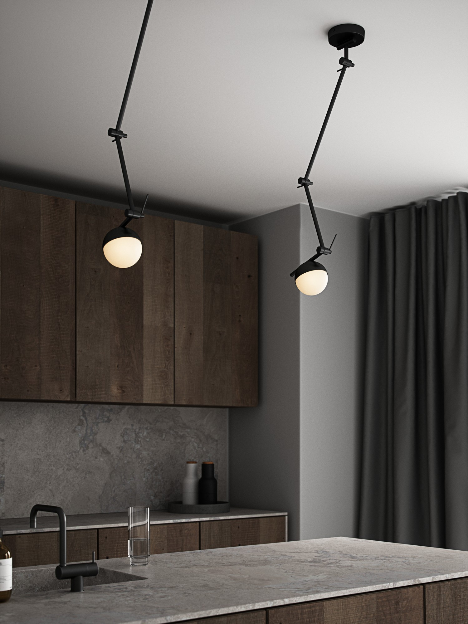 Applique murale Contina articulé au design contemporain par Nordlux Applique murale Contina articulé au design contemporain par Nordlux