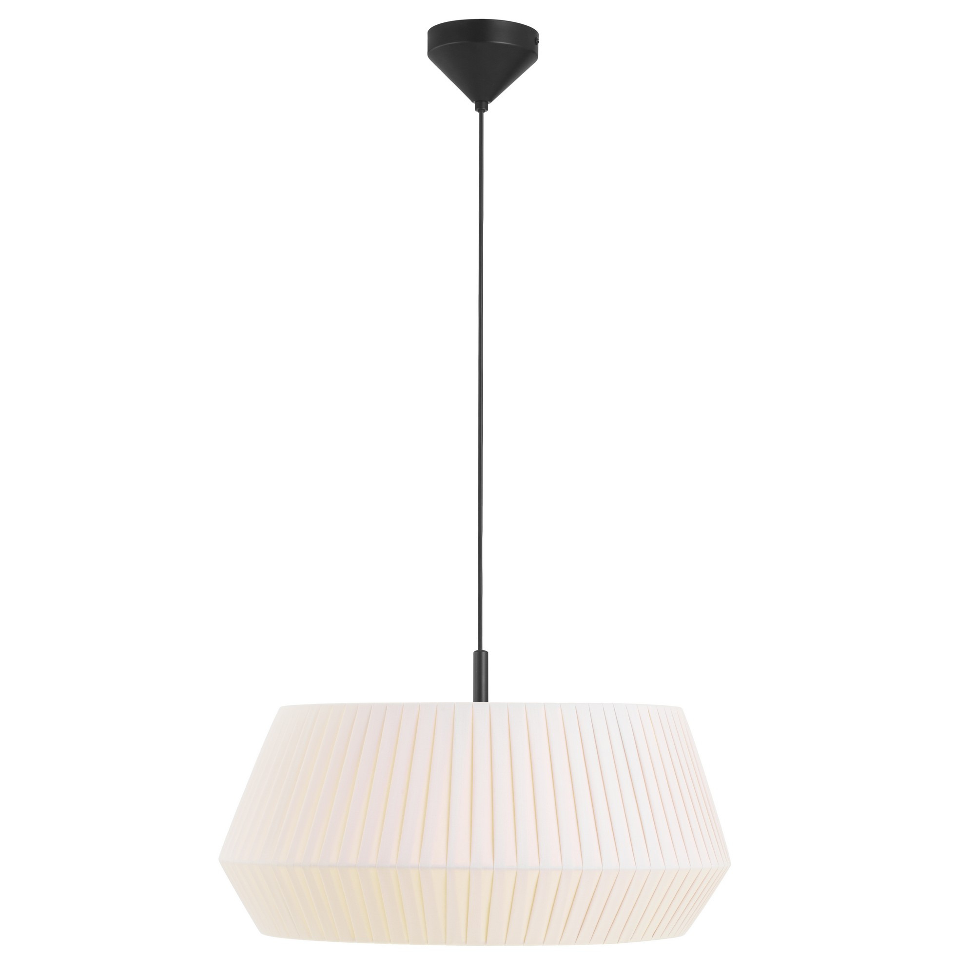 Suspension Dicte coton plissé au design contemporain par Nordlux Suspension Dicte coton plissé au design contemporain par Nordlux
