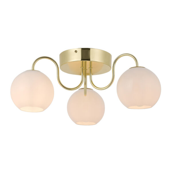 Plafonnier Franca Laiton au design contemporain par Nordlux