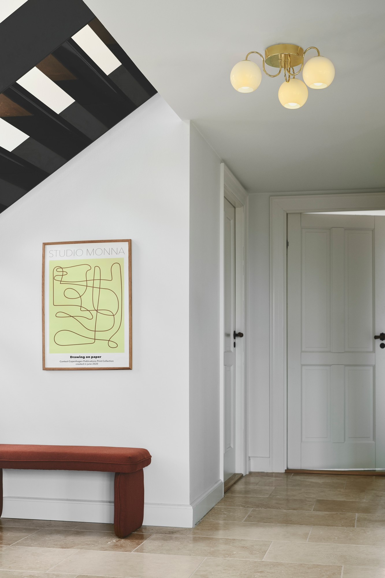 Plafonnier Franca Laiton au design contemporain par Nordlux Plafonnier Franca Laiton au design contemporain par Nordlux
