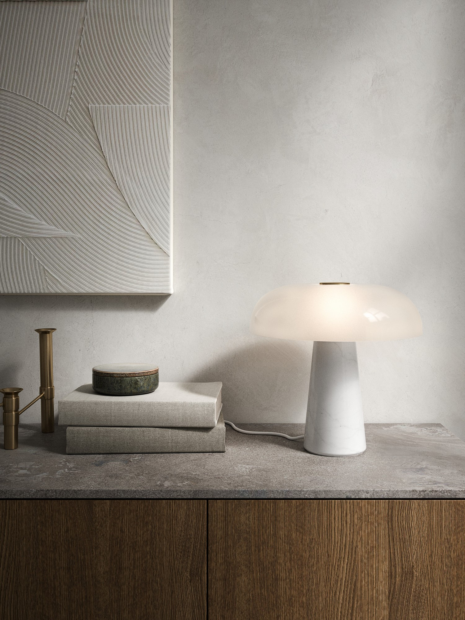 Lampe à poser Glossy Marbre au design contemporain par Design for the people Lampe à poser Glossy Marbre au design contemporain par Design for the people