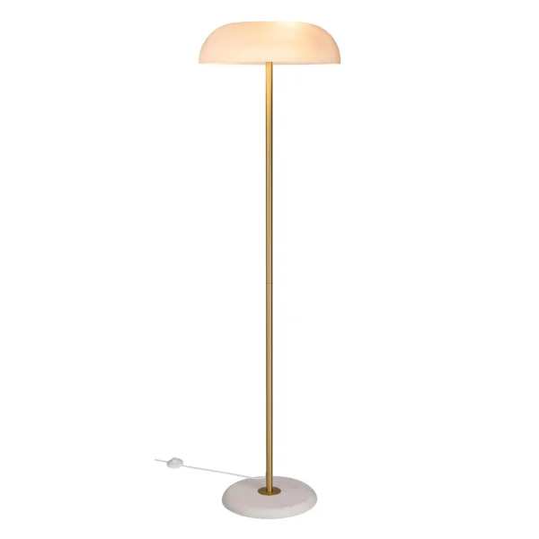 Lampadaire Glossy Laiton au design contemporain par Design for The People