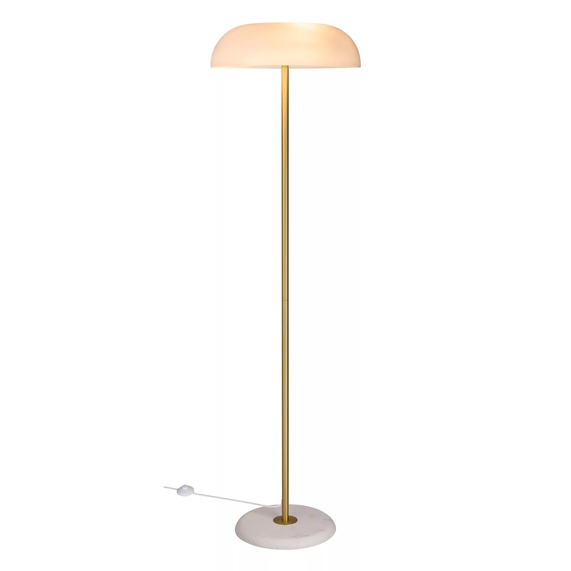 Lampadaire Glossy Laiton au design contemporain par Design for The People
