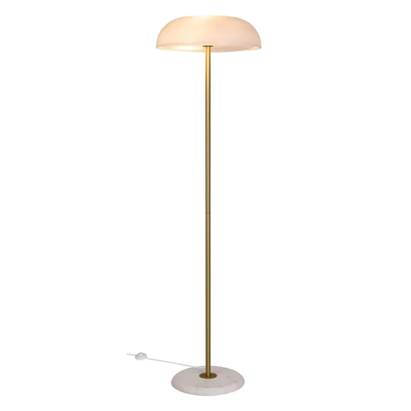 Lampadaire Glossy Laiton au design contemporain par Design for The People
