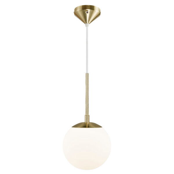 Suspension Grant laiton au design contemporain par Nordlux
