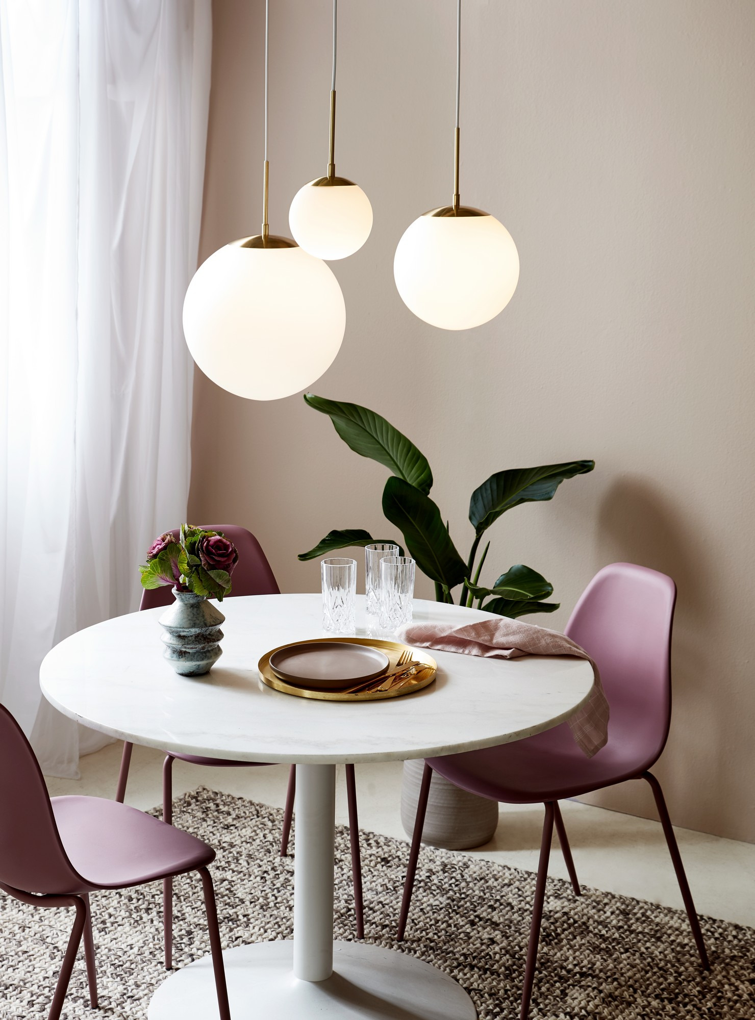 Suspension Grant laiton au design contemporain par Nordlux Suspension Grant laiton au design contemporain par Nordlux
