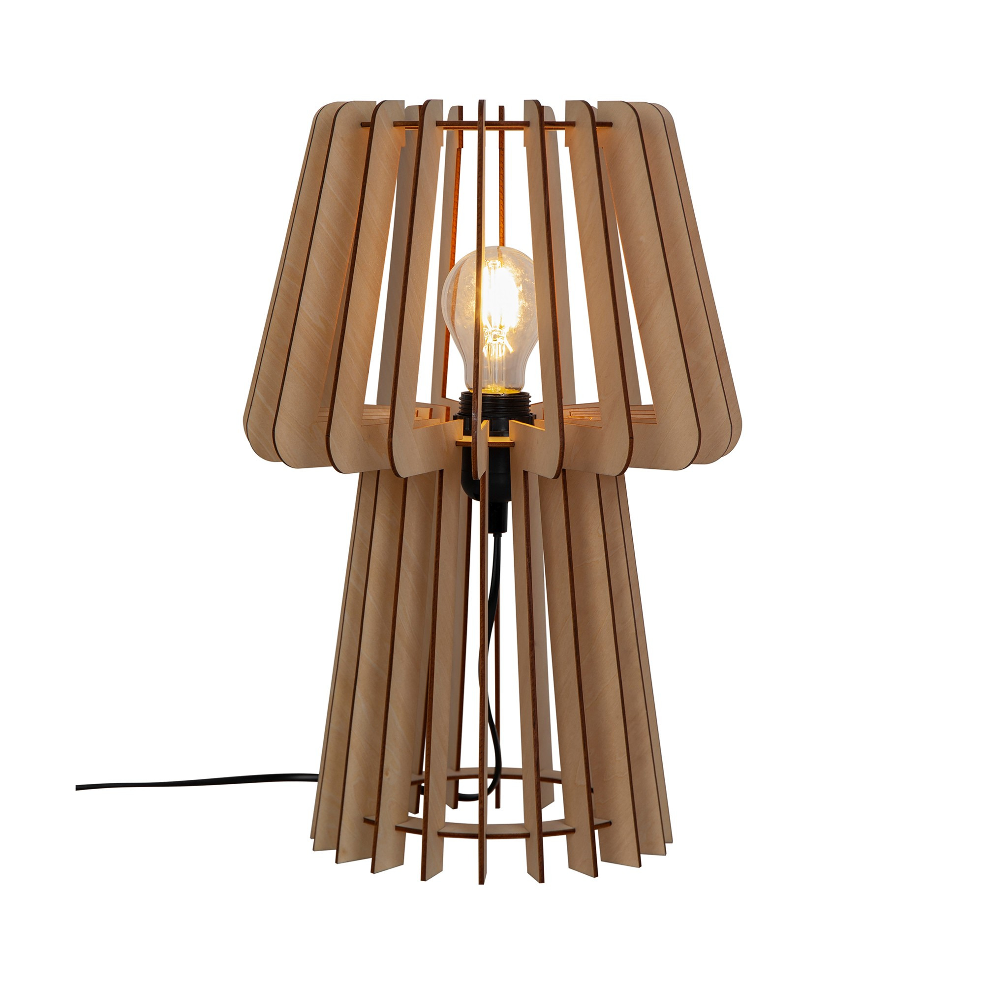 Lampe à poser Groa bois au design contemporain par Nordlux Lampe à poser Groa bois au design contemporain par Nordlux
