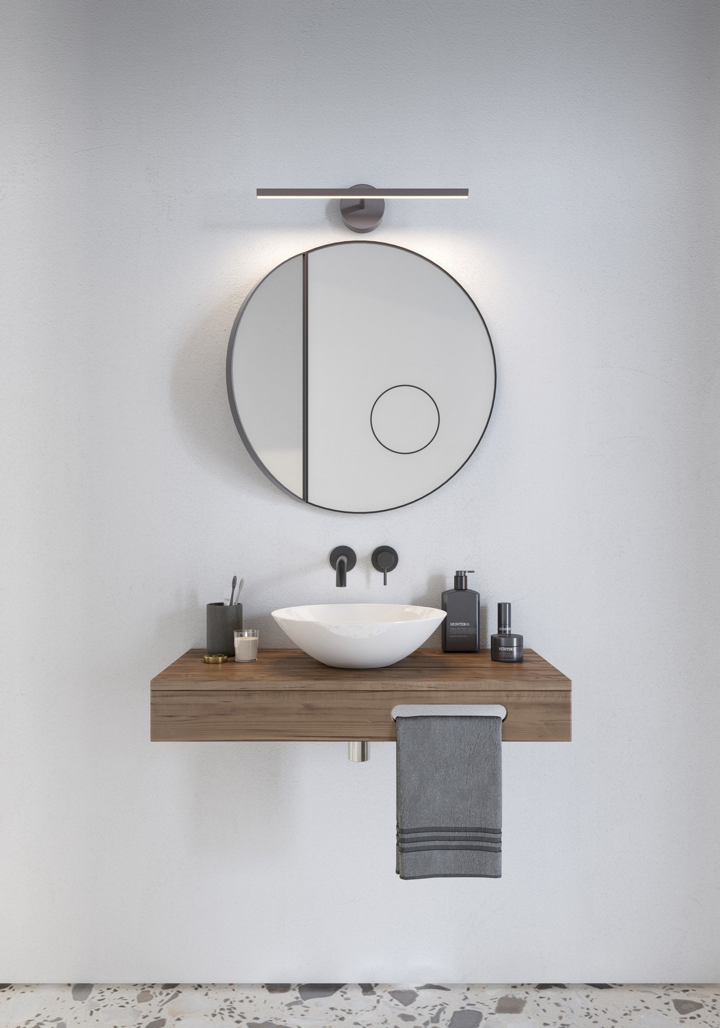 Applique murale IP S13 au design contemporain par Nordlux Applique murale IP S13 au design contemporain par Nordlux