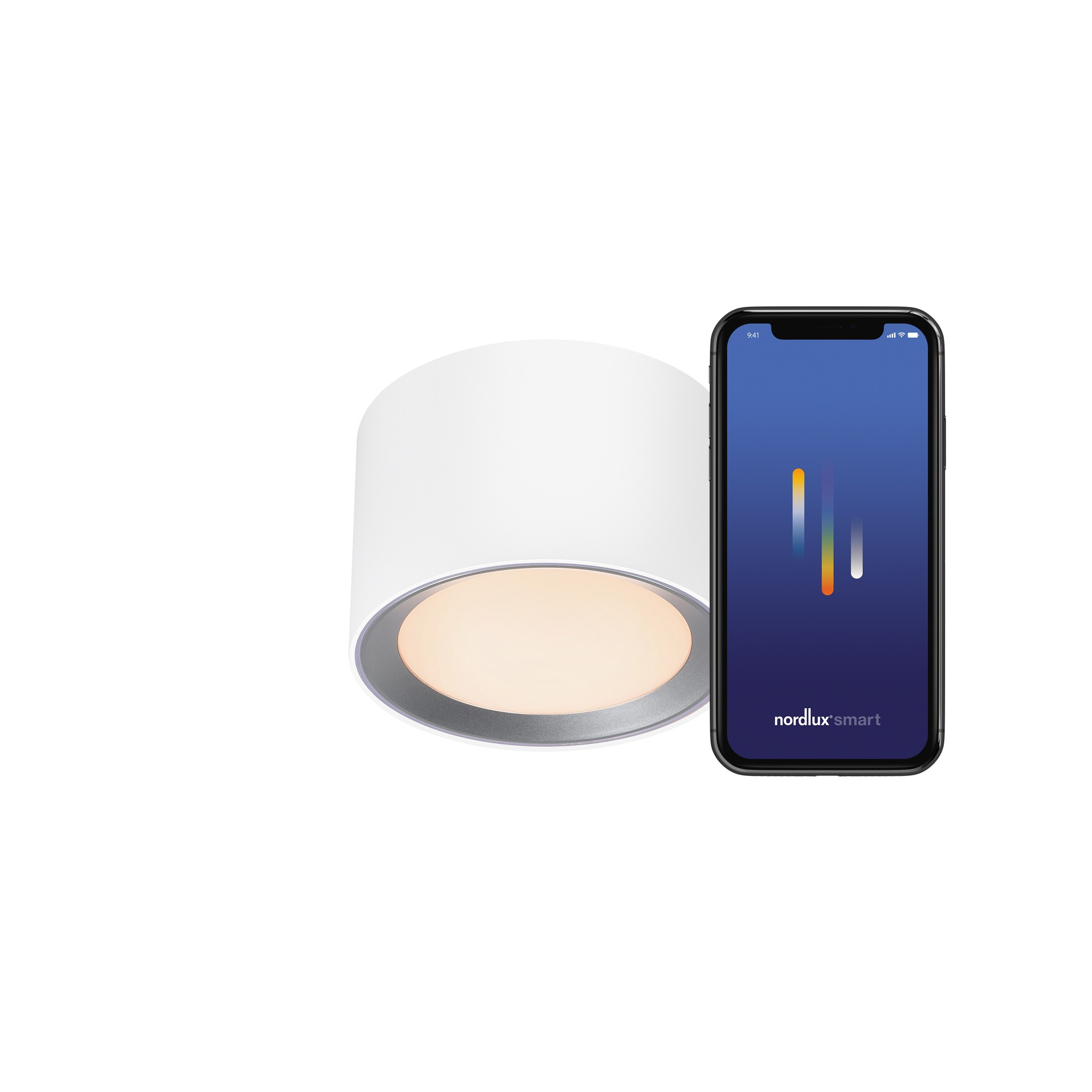 Plafonnier Landon Smart au design contemporain par Nordlux Plafonnier Landon Smart au design contemporain par Nordlux