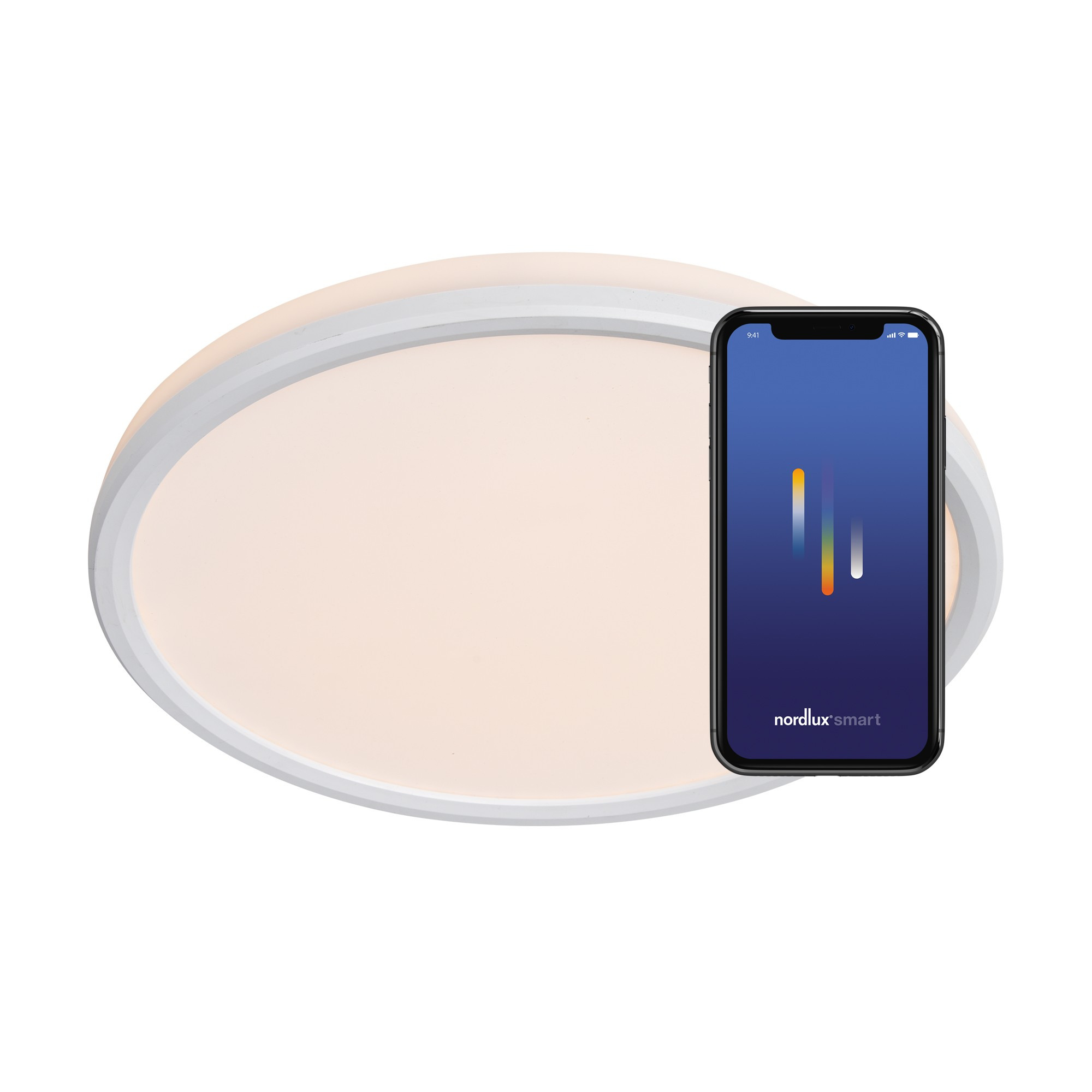 Plafonnier Liva Smart au design contemporain par Nordlux Plafonnier Liva Smart au design contemporain par Nordlux
