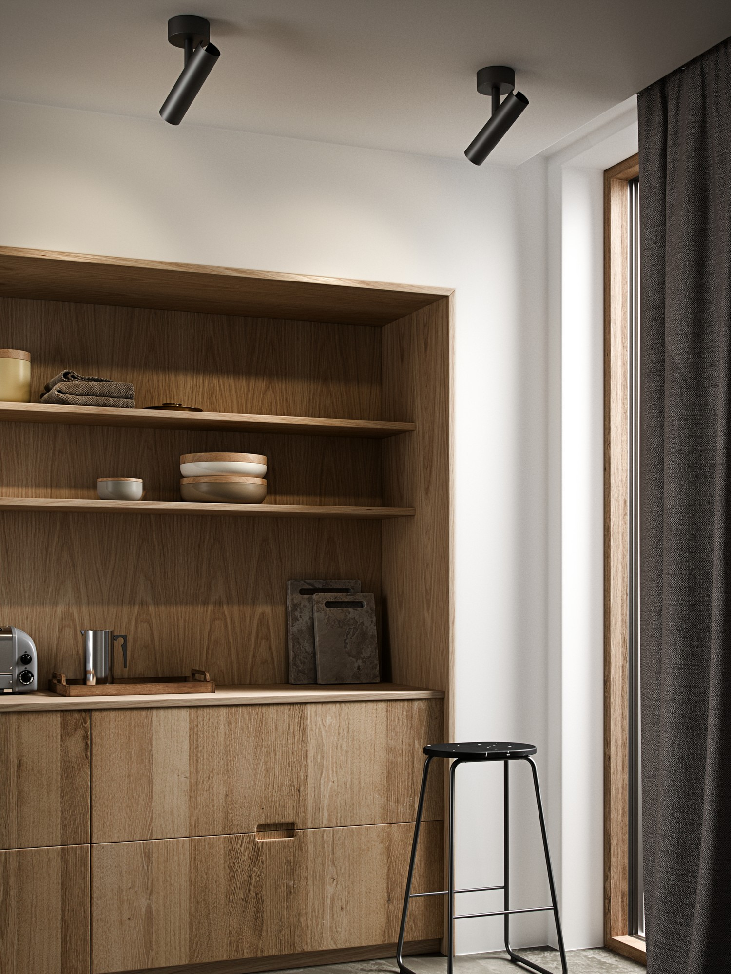 Plafonnier Mib 6 métal au design contemporain par Design for The People Plafonnier Mib 6 métal au design contemporain par Design for The People