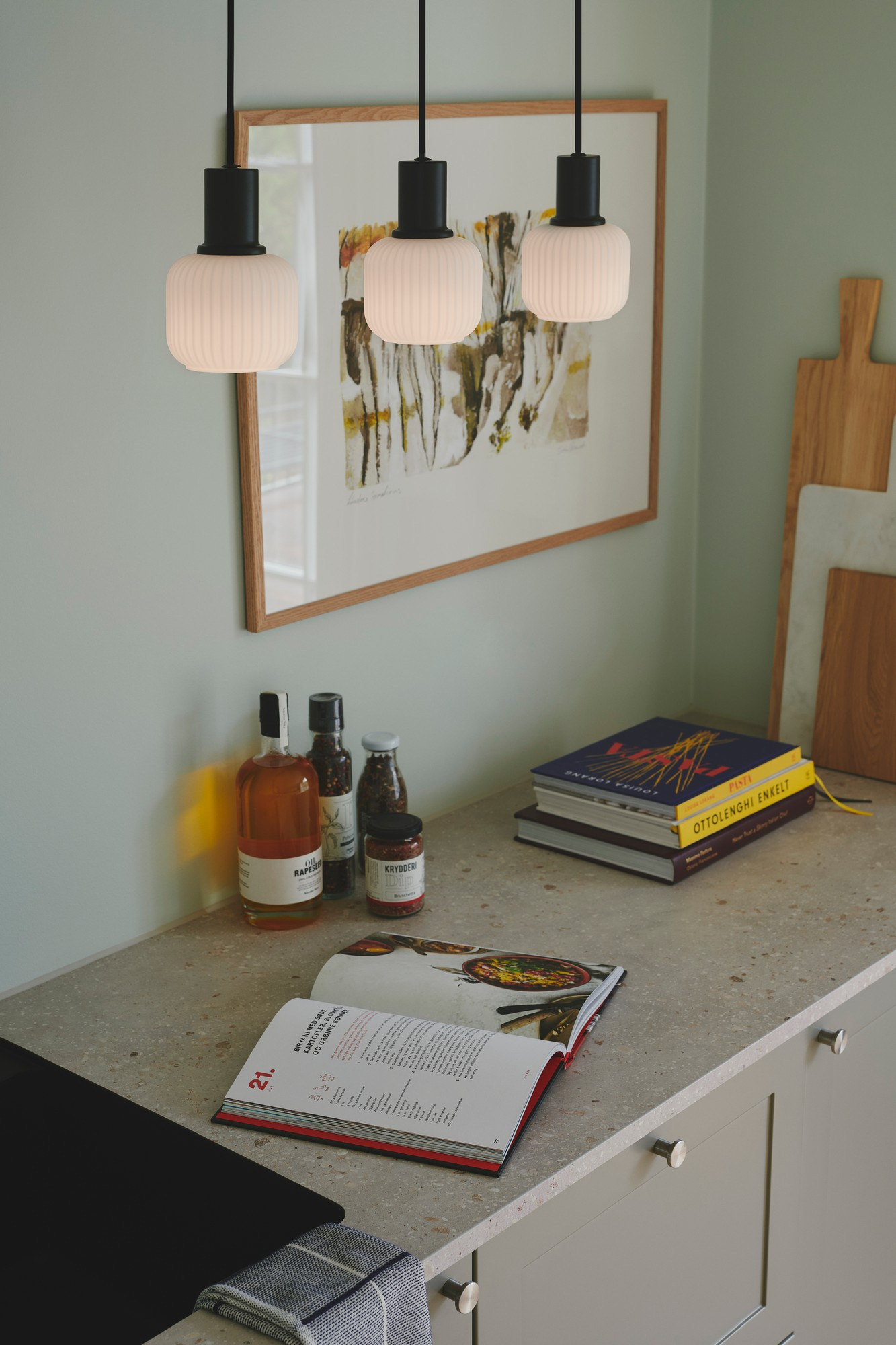 Suspension Milford mini au design contemporain par Nordlux Suspension Milford mini au design contemporain par Nordlux