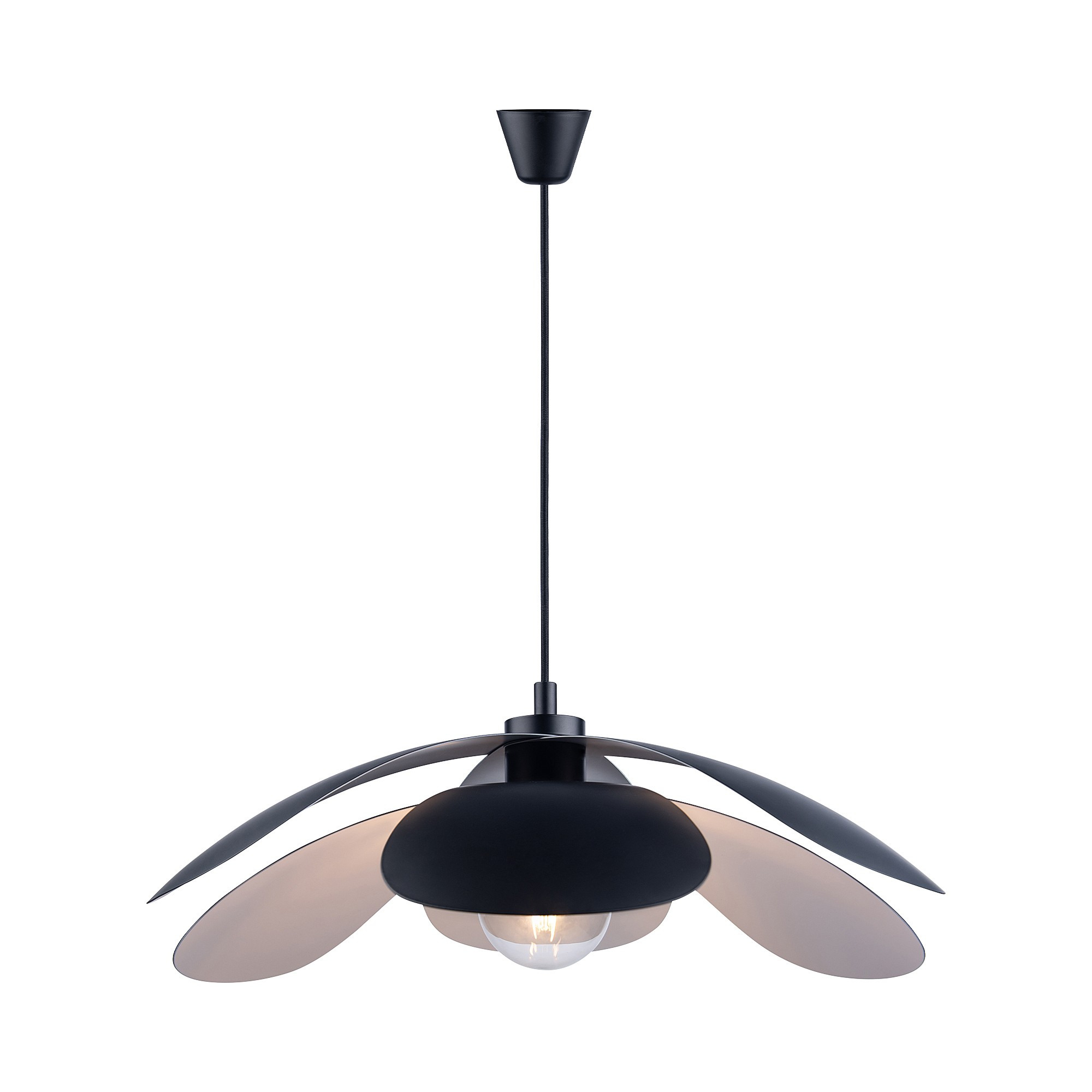 Suspension Maple métal au design industriel par Nordlux