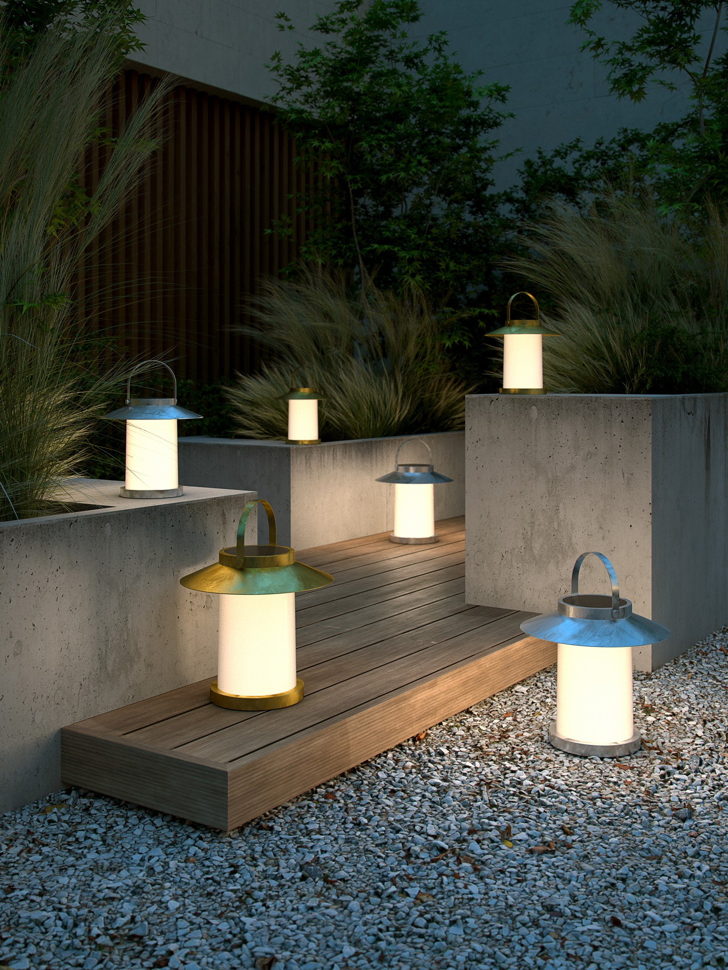 Lampe à poser d'extérieur Temple au design contemporain par Nordlux Lampe à poser d'extérieur Temple au design contemporain par Nordlux