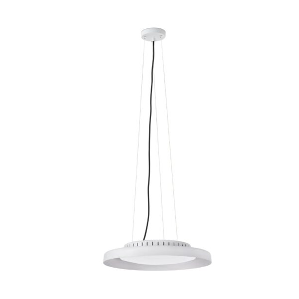 Suspension design Pumb blanc LED 24W par XJER STUDIO