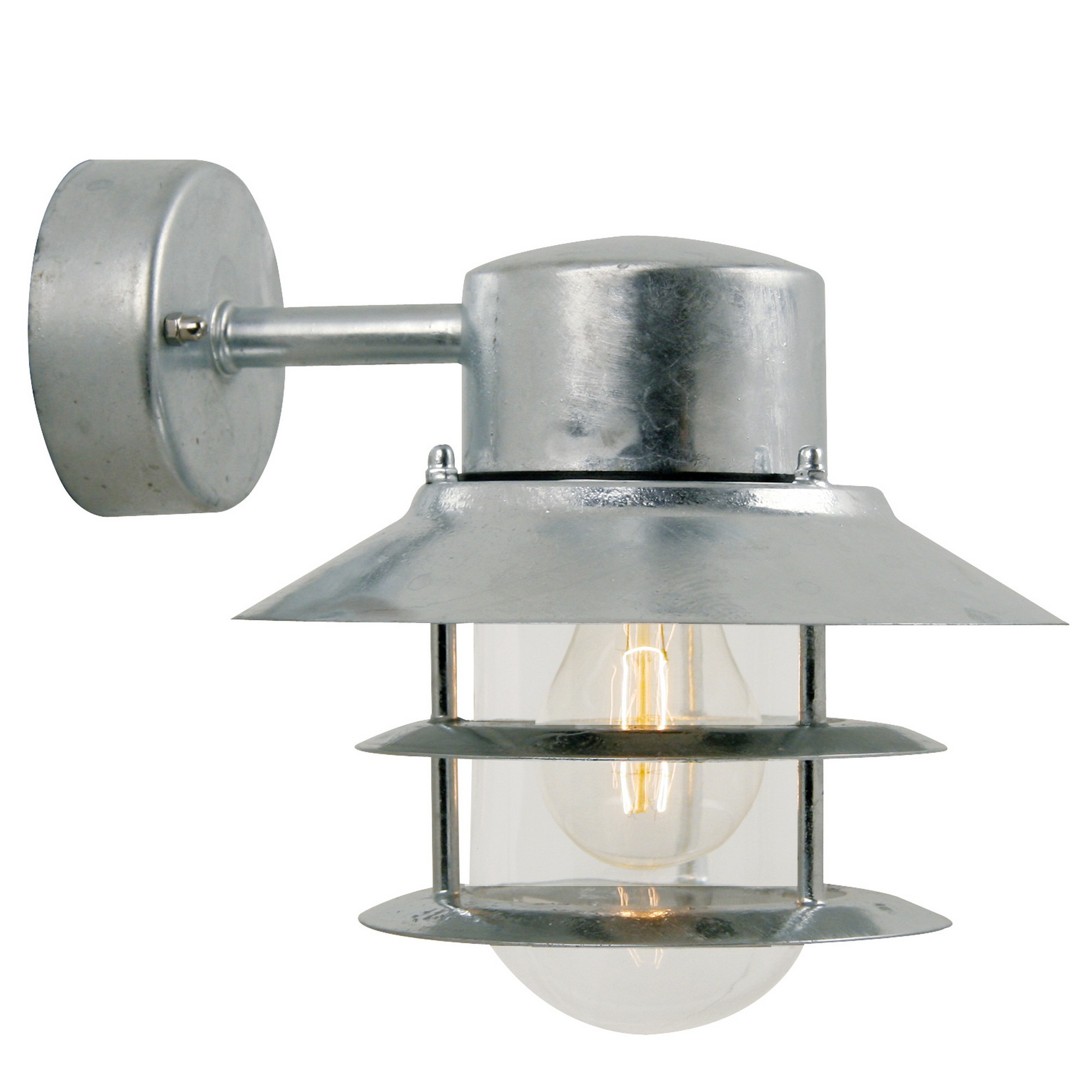 Applique d'extérieur Blokhus acier au design contemporain par Nordlux