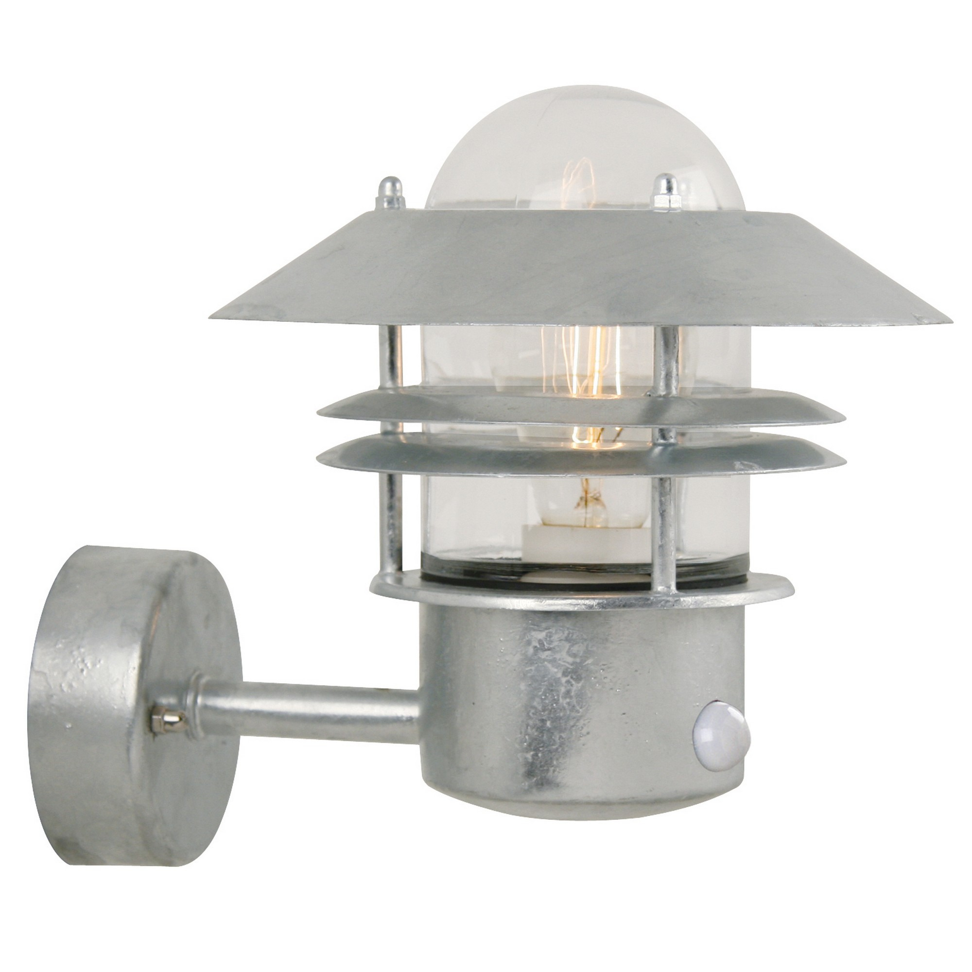 Applique d'extérieur Blokhus sensor au design contemporain par Nordlux Applique d'extérieur Blokhus sensor au design contemporain par Nordlux
