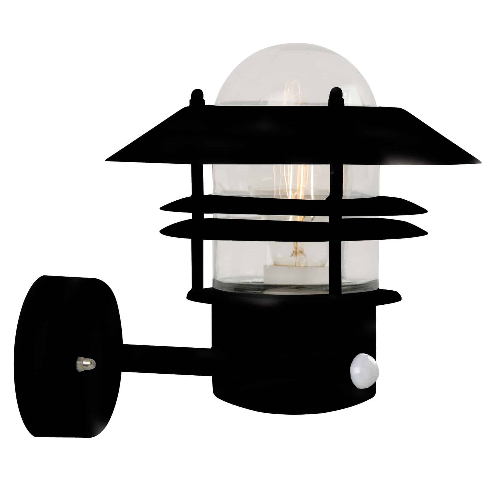 Applique d'extérieur Blokhus sensor au design contemporain par Nordlux