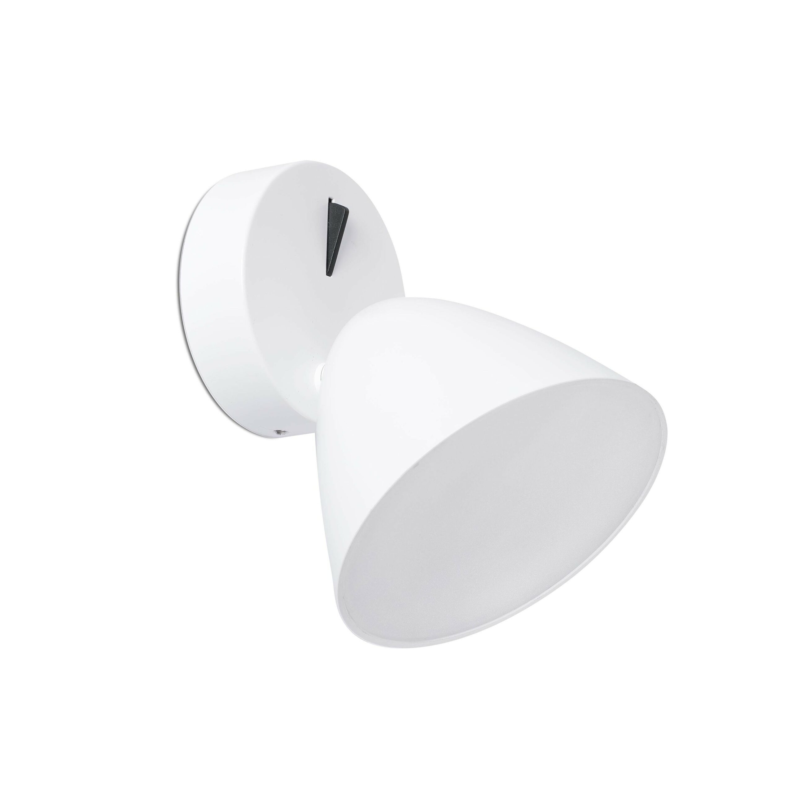 Applique orientable Aim blanc LED 10W spot cinéma au design contemporain par Estudi Ribaudi