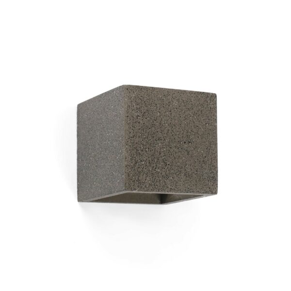 Applique en béton Concrete Life noir au design moderne et minimaliste