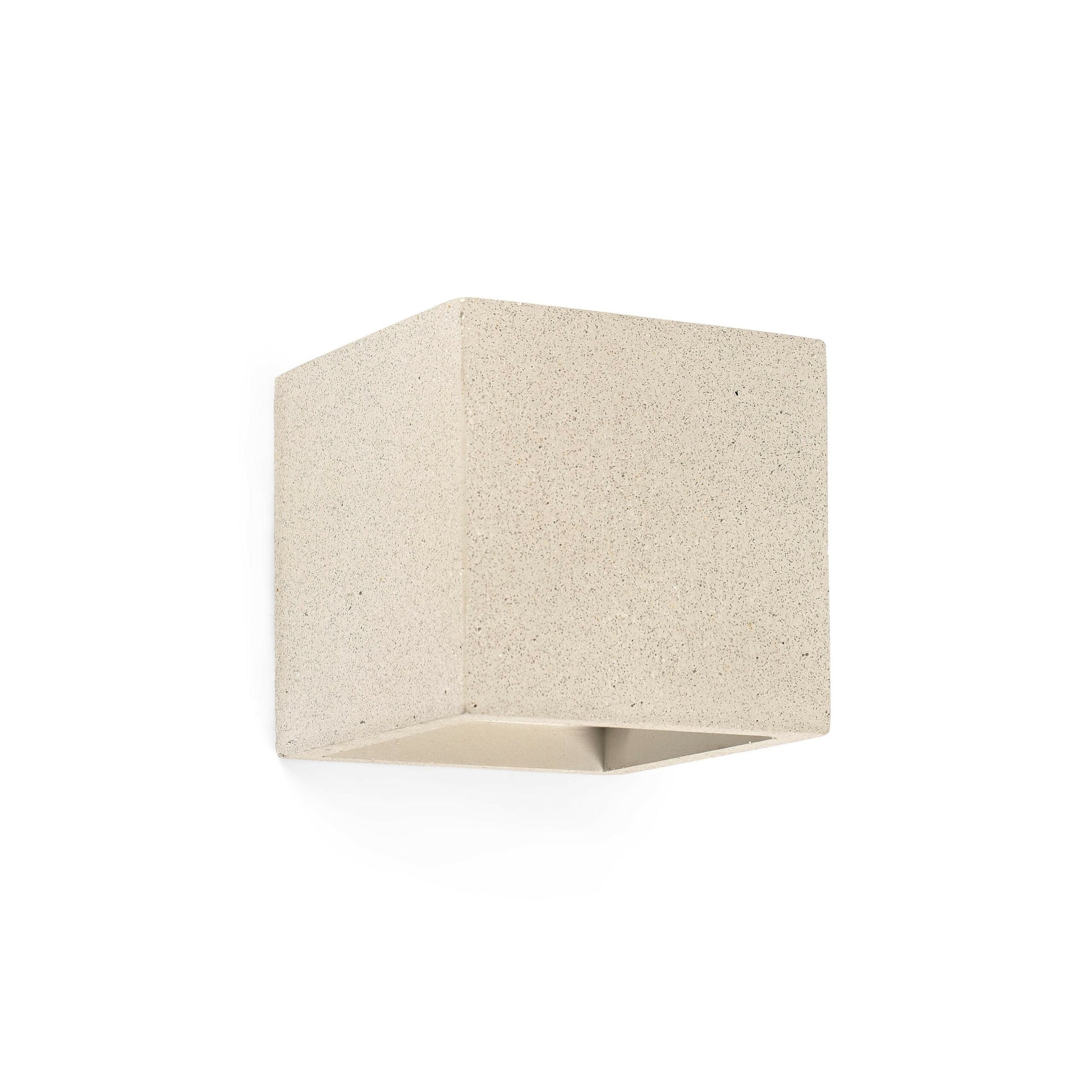 Applique en béton Concrete Life beige au design moderne et minimaliste