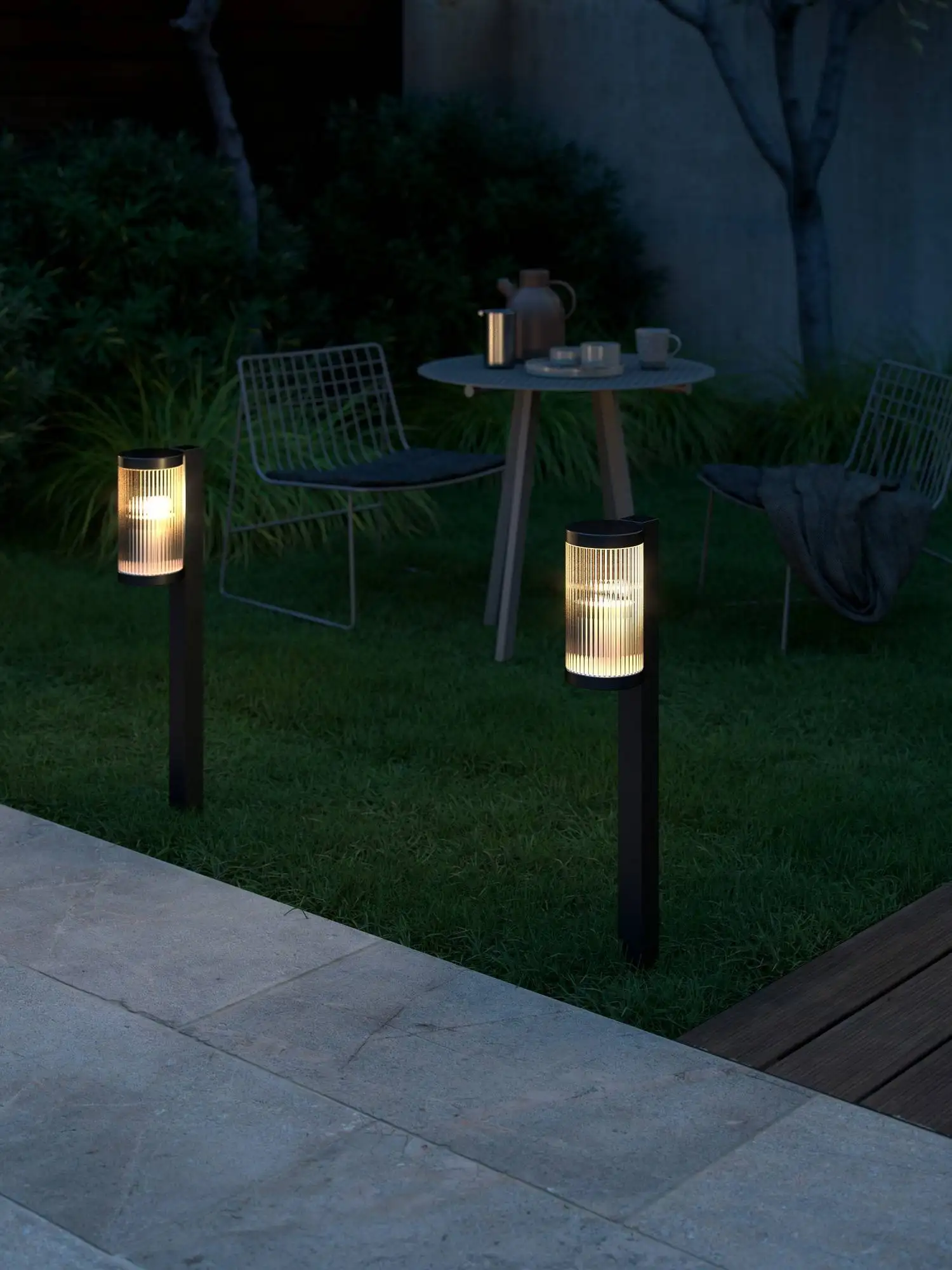 Lampadaire d'extérieur Coupar au design contemporain par Nordlux Lampadaire d'extérieur Coupar au design contemporain par Nordlux